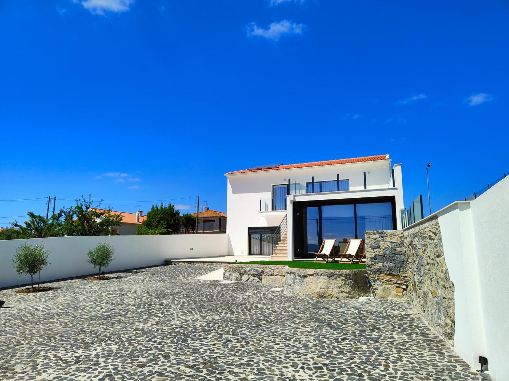 Villa Casa De Lazer Da Cha Alqueidão da Serra Exterior foto
